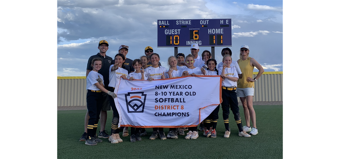 2023 Minor Softball District 8 Champions!