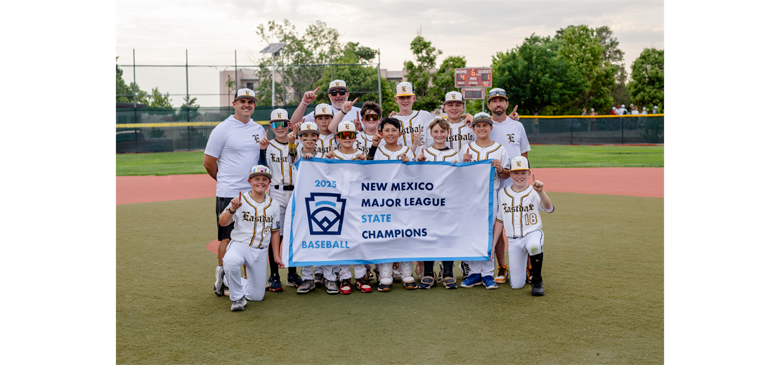 2025 Major Baseball District and State Champions!