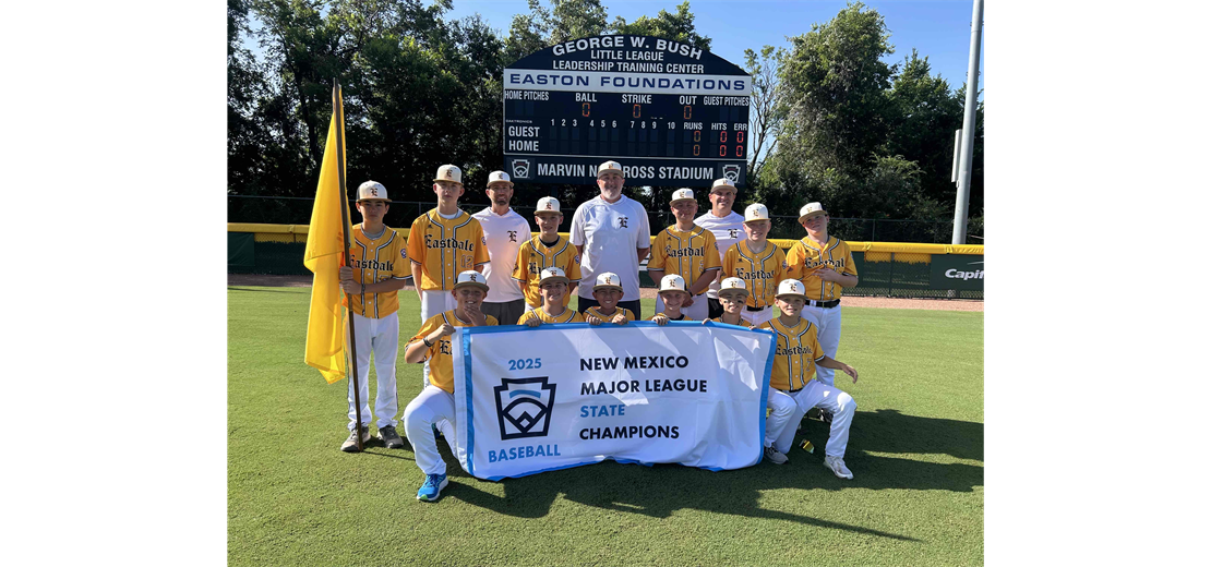 2025 Major Baseball District and State Champions!